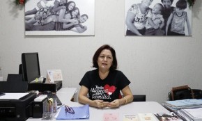 Coordenadora do Centro de Reintegração Familiar e Incentivo à Adoção (CRIA),Francimélia Nogueira.(Imagem:Wilson Filho)