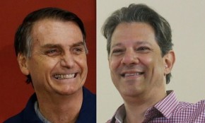 Haddad teve 63% dos votos válidos no Piauí e Bolsonaro 18%(Imagem:Reprodução)