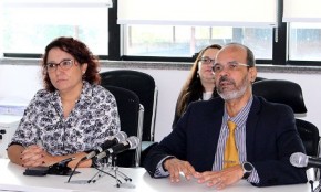  Juiz José Vidal e professora Adriana Ferro.(Imagem:Ascom TJ-PI)