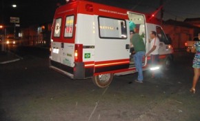 Motociclista trafegando na contramão é colhida por automóvel em Floriano.(Imagem:Divulgalção)