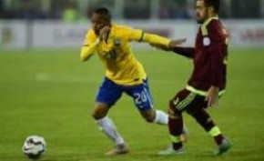 Amigo de Neymar, Robinho teve a primeira chance de substituir o astro na Copa América e quer servir de exemplo(Imagem:Gazeta Esportiva)