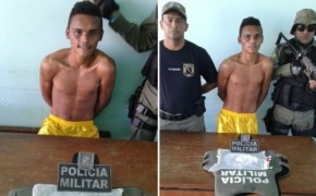 Jovem apontado como autor de assalto à ótica pode ter participação em outros crimes.(Imagem:Divulgação/PM)