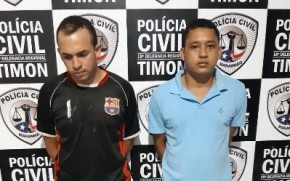 GPE-18/Timon prende dupla de condenados por assalto.(Imagem:Divulgação)