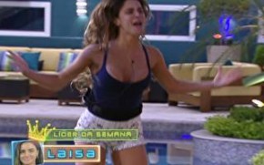 Laisa é a nova Líder do BBB(Imagem:Reprodução)