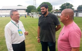 CBF faz vistoria e estádio Lindolfo Monteiro será liberado para Altos x Santos.(Imagem:Herbert Henrique)