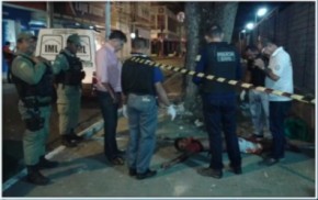 Dois homens foram assassinados no Centro e na Zona Sul da capital.(Imagem:Reprodução)