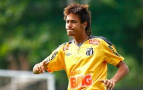 Neymar busca centésimo gol como profissional.(Imagem:Ricardo Saibun / Site Oficial do Santos)