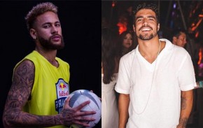 Neymar e Caio Castro(Imagem:Reprodução/instagram/@neymarjr e @caiocastro)