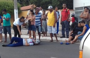 Pai e filha se envolvem em acidente na Avenida Senador Dirceu Arcoverde.(Imagem:Velhomonge.com)