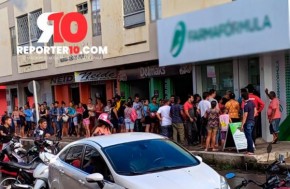 Moradores enfrentam fila(Imagem:Divulgação)