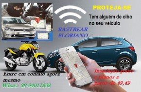 Rastrear Floriano proporciona maior segurança a proprietários de veículos da região.(Imagem:Divulgação)