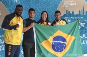 Brasil fecha o Mundial de Atletismo Paralímpico com inédita segunda colocação.(Imagem:Divulgação)