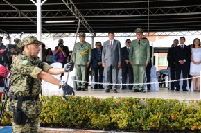 Solenidade alusiva ao aniversario dos 180 anos da Policia Militar.(Imagem:Marcelo Cardoso)