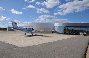 Aeroporto de São Raimundo Nonato.(Imagem:Francisco Gilásio)