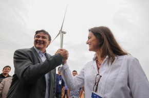 Solenidade de Inauguração do Complexo Eólico ?Chapada do Piauí I, II e III?.(Imagem:Marcelo Cardoso)