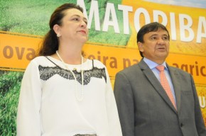 Ministra da Agricultura, Kátia Abreu, participa de lançamento do Plano Safra Estadual.(Imagem:Paulo Barros)