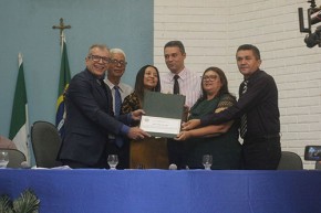 JVC é homenageado com título de cidadania e inaugura praça em São Félix.(Imagem:DivulgaçãoPTB)