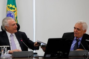 Michel Temer com Themístocles Filho em Brasília.(Imagem:Alepi)