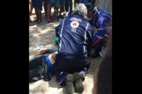 Passageiro de carro que caiu de ponte não resiste e morre no hospital.(Imagem:Cidadeverde.com)