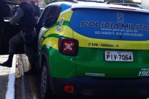 Motoqueiro embriagado é preso em flagrante após bater em viatura.(Imagem:CidadeVerde.com)