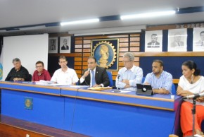 Reunião debate criação do Comitê da Bacia do Parnaíba.(Imagem:Ascom Semar)