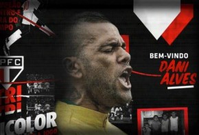 São Paulo estuda apresentar Daniel Alves no Morumbi com presença da torcida.(Imagem:Divulgação)