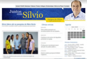 Encontrado ameaça de vírus na página do pré-candidato tucano.(Imagem:Site)