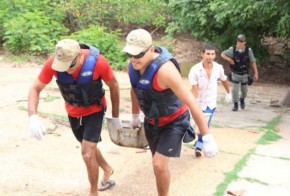 Corpo de homem é encontrado por pescador no Rio Parnaíba.(Imagem:Cidadeverde.com)