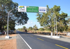 Entrada de Canto do Buriti(Imagem:Cidadeverde.com)