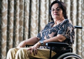 A cearense Maria da Penha sofreu violência doméstica por década e hoje é uma ativista na luta pela vida das mulheres.(Imagem:Divulgação)