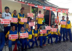 Servidores dos Correios no Piauí mantêm greve mesmo após decisão do TST.(Imagem:SINTECTPI)