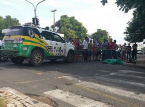 Mototaxista morre em acidente próximo ao João Emílio Falcão.(Imagem:Cidadeverde.com)
