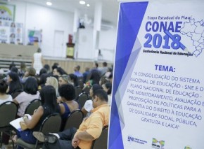 Etapa da Conferência Nacional da Educação começa no Piauí.(Imagem:SEDUC-PI)