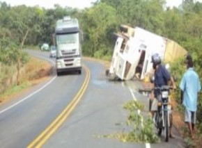 Caminhão da Odebrecht atropela e mata jovem em Itaueira.(Imagem:Divulgação)