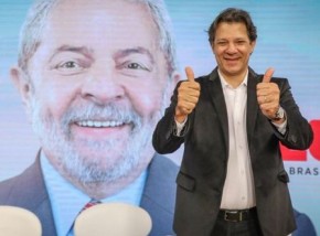 Com aval de Lula, Haddad é oficializado pelo PT candidato ao Planalto.(Imagem:Divulgação)