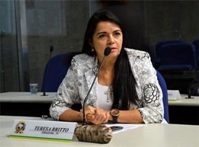 Vereadora Teresa Britto(Imagem:Cidadeverde.com)