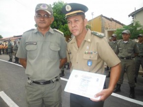 Polícia Militar realizou formatura e prestou homenagens em Floriano.(Imagem:FlorianoNews)