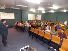 Treinamento sobre lançamento de receitas no Siafem.(Imagem:Hérlon Moraes)