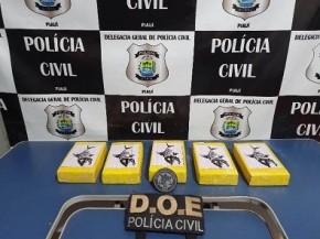 Homem é preso com cocaína durante abordagem policial.(Imagem:Divulgação)