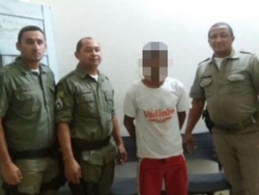 Homem foi preso suspeito de abusar sexualmente da filha.(Imagem:Divulgação/Polícia Militar)