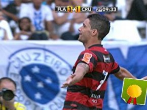 Meia é decisivo na goleada do Flamengo por 5 a 1 sobre o Cruzeiro.(Imagem:Divulgação)