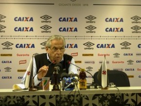 Eurico garante que Vasco não cai: clube vive dias turbulentos com má campanha.(Imagem:Hector Werlang)