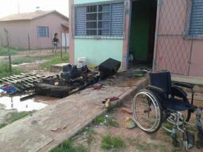 Mãe e filho ficam feridos após criança causar incêndio na capital.(Imagem:Cidadeverde.com)