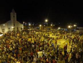 Gleydson Resende comemorou vitória com arrastão em Barão de Grajaú.(Imagem:FlorianoNews)
