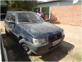 Encontrado carro usado em assalto  em Jerumenha.(Imagem:FlorianoNews)