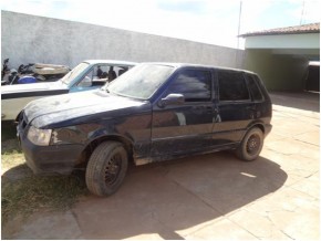 Carro usado em assalto  em Jerumenha(Imagem:FlorianoNews)