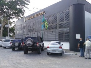 PF realiza operação no setor de transportes da Secretaria de Educação.(Imagem:Divulgação)