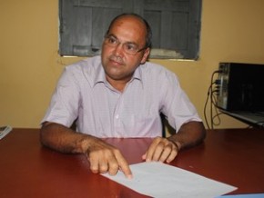 Prefeito Valmir Falcão diz que nomeação foi legal.(Imagem:Patrícia Andrade/G1)
