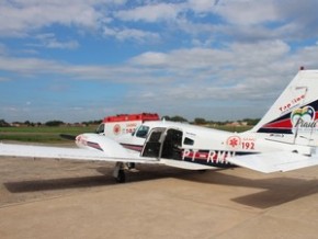 Samu Aéreo foi inaugurado em Teresina.(Imagem:Gil Oliveira)