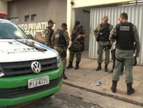 Polícia encaminhou o preso para a Central de Flagrantes.(Imagem:Reprodução/TV Clube)